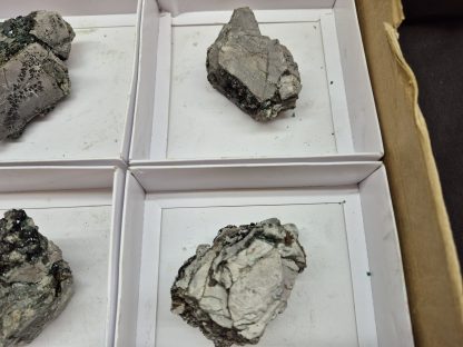 (WM05040) One Box Of 6 Libethenite Mineral Specimens From Congo - Image 5