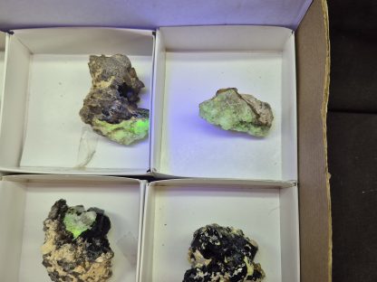 (WM05059) One Box Of 6 Hyaline Opel Mineral Specimens From Erongo Namibia - Image 3